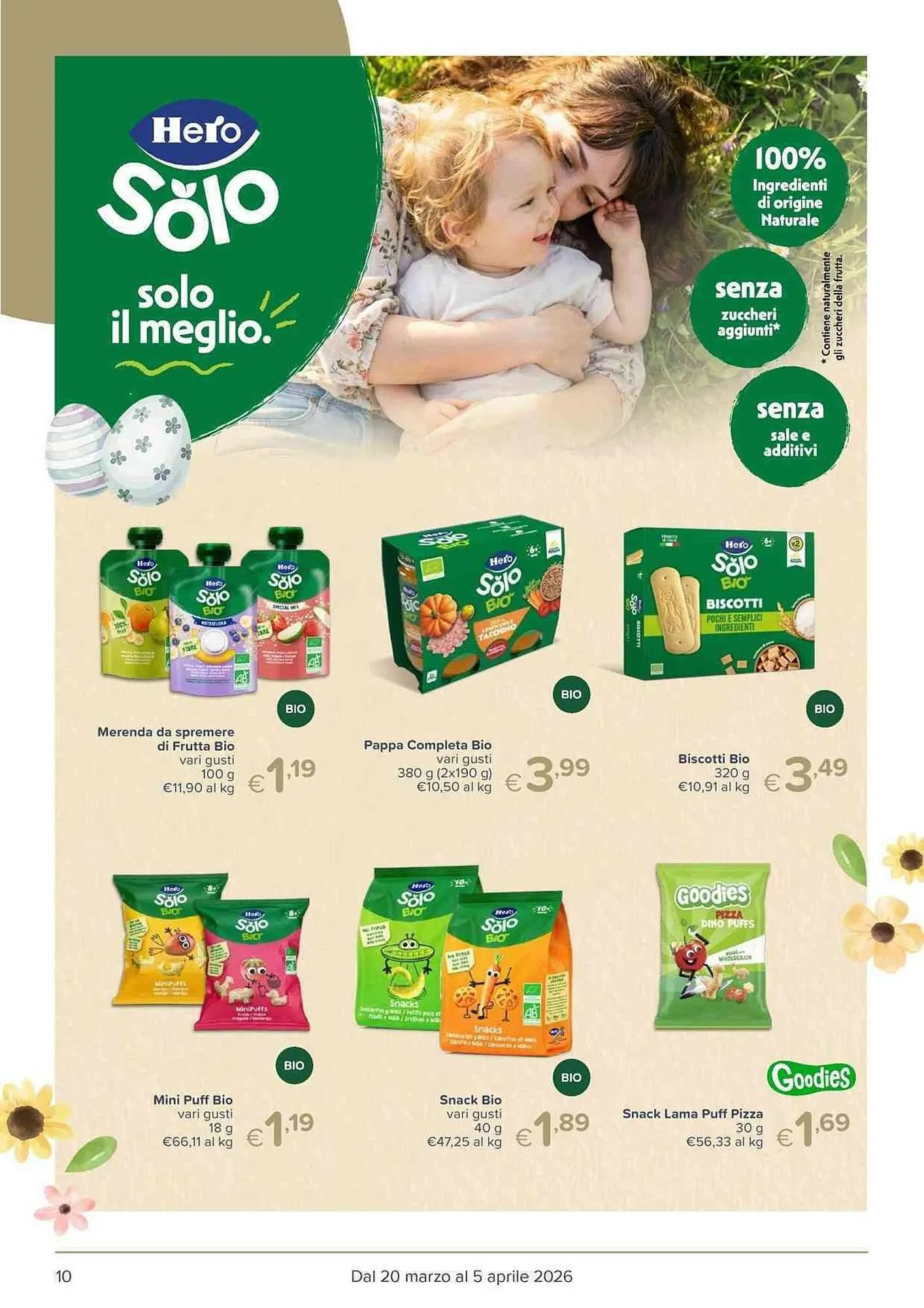 Volantino Io Bimbo da 20 marzo a 5 aprile di 2026 - Pagina del volantino 10