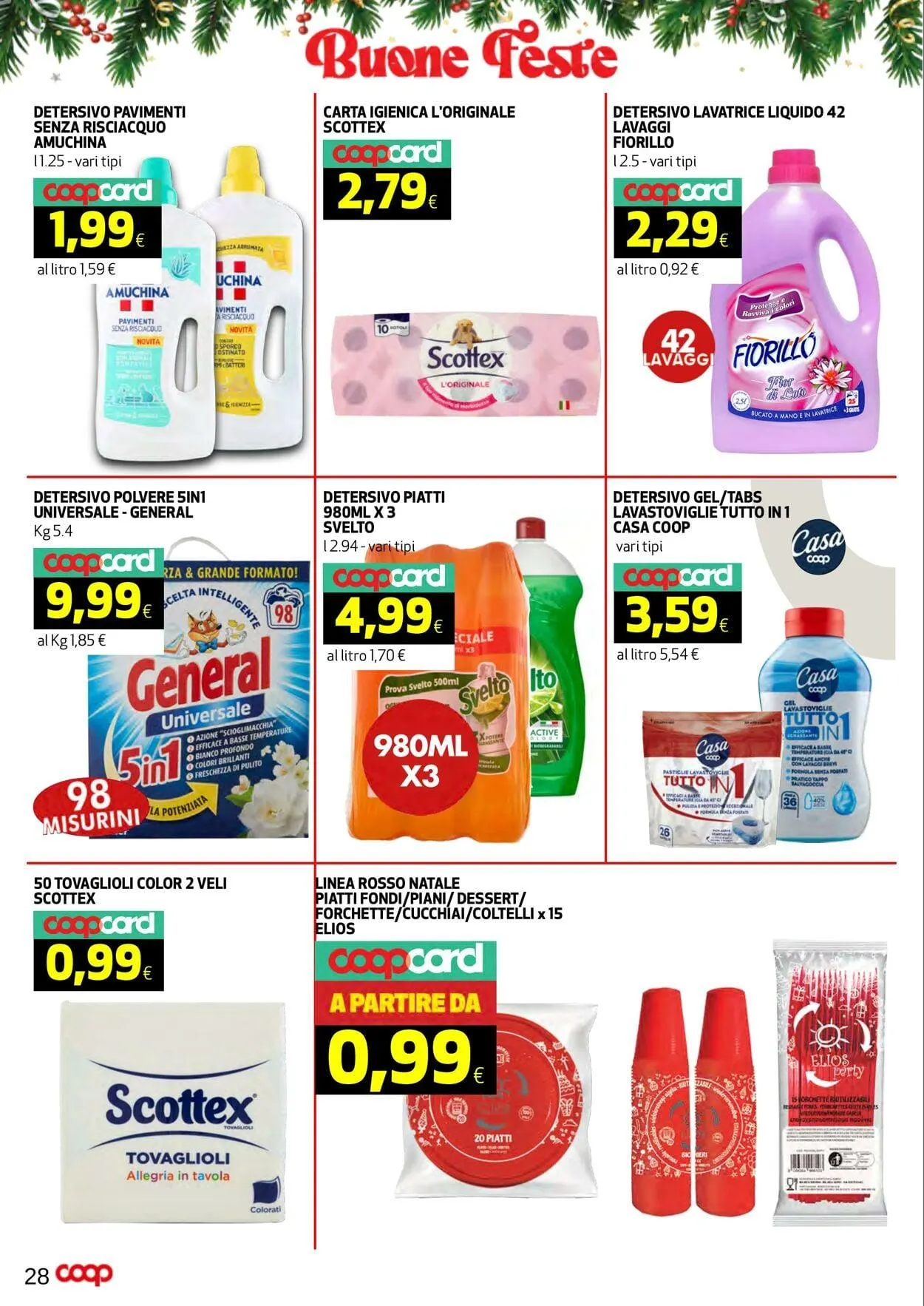 Coop Volantino attuale da 18 dicembre a 1 gennaio di 2026 - Pagina del volantino 28