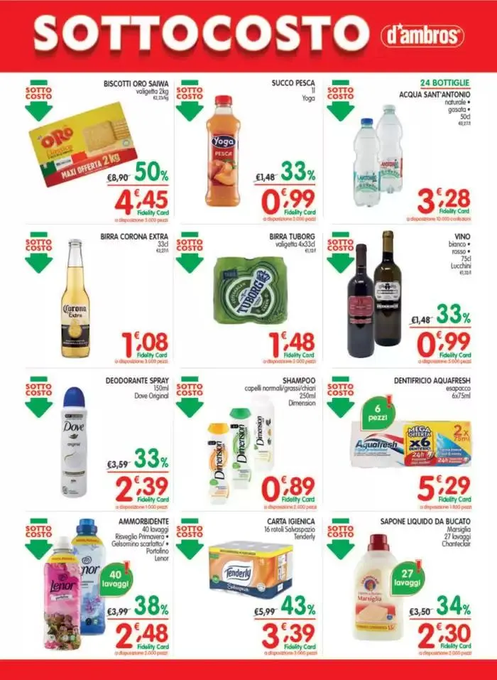 Sottocosto da 24 marzo a 6 aprile di 2025 - Pagina del volantino 5