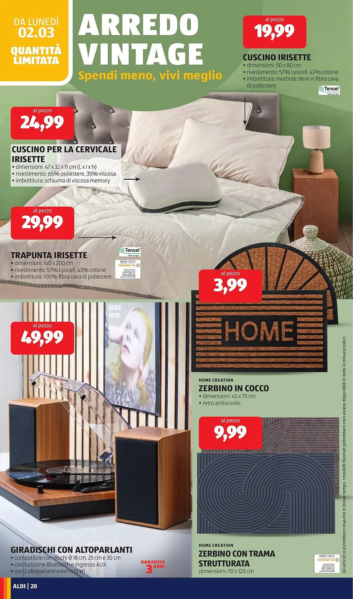 Volantino ALDI da 2 marzo a 8 marzo di 2026 - Pagina del volantino 20