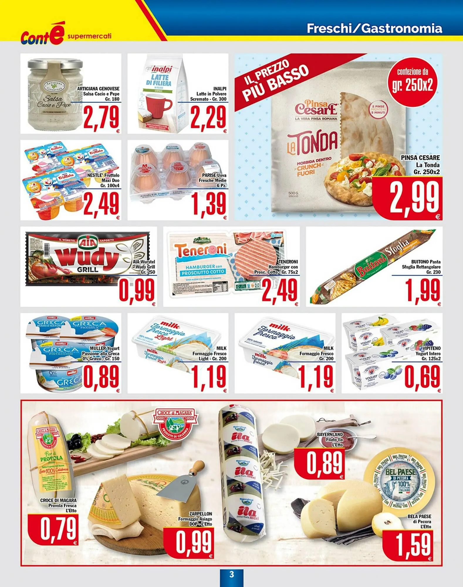 Volantino Conté Supermercati da 2 aprile a 10 aprile di 2024 - Pagina del volantino 3