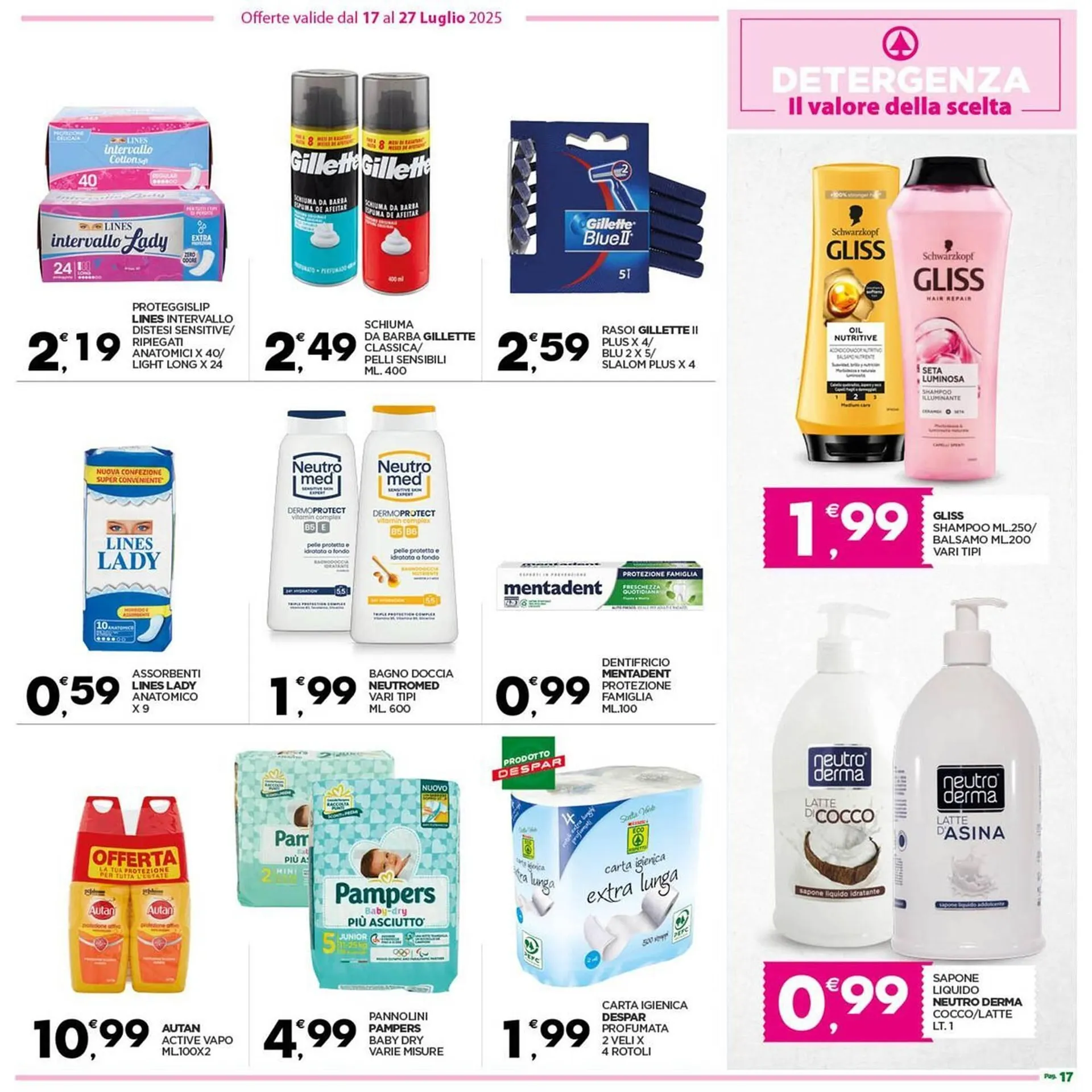 Volantino Despar da 17 luglio a 27 luglio di 2025 - Pagina del volantino 18