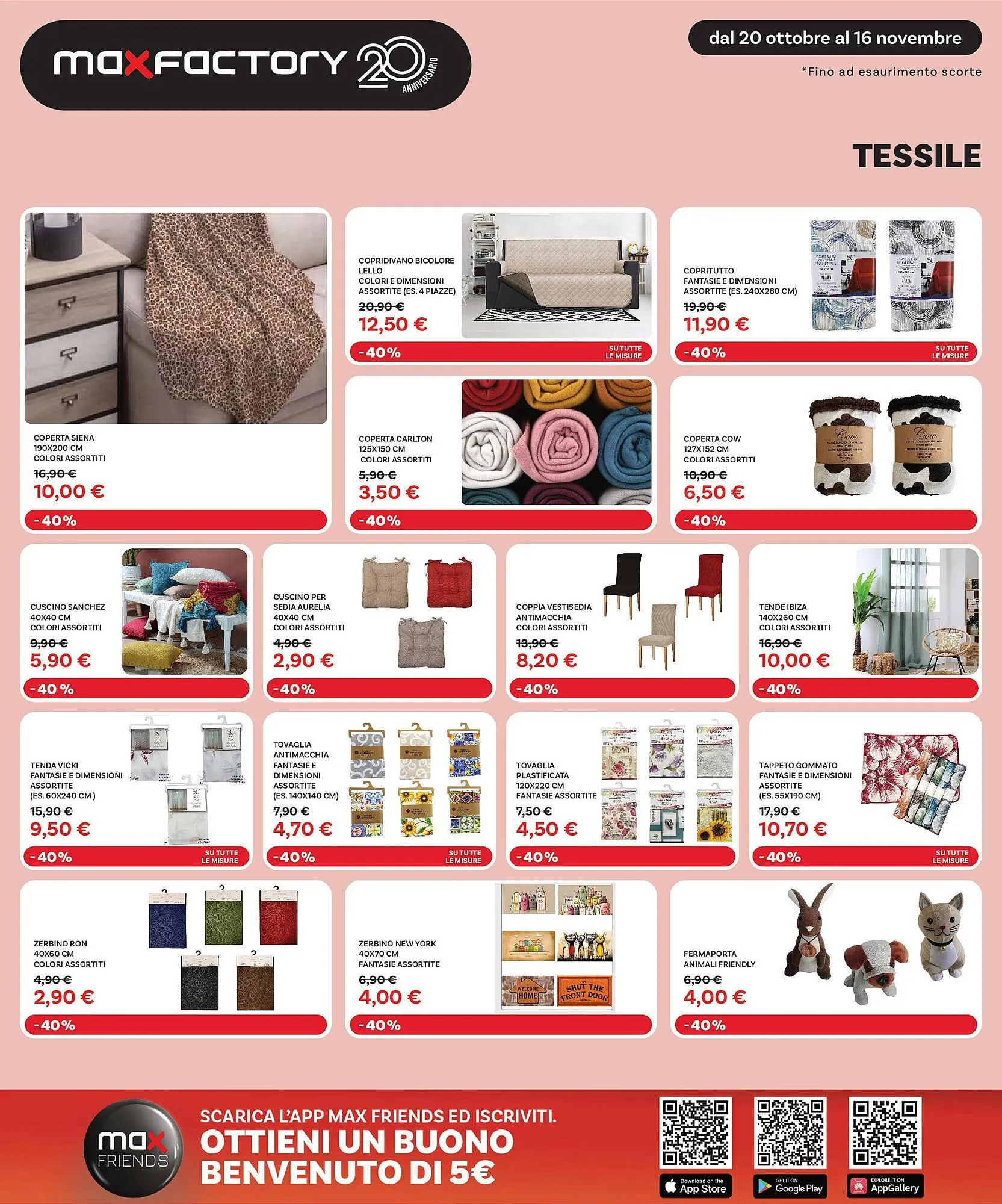 Volantino Max Factory da 8 ottobre a 9 novembre di 2025 - Pagina del volantino 20