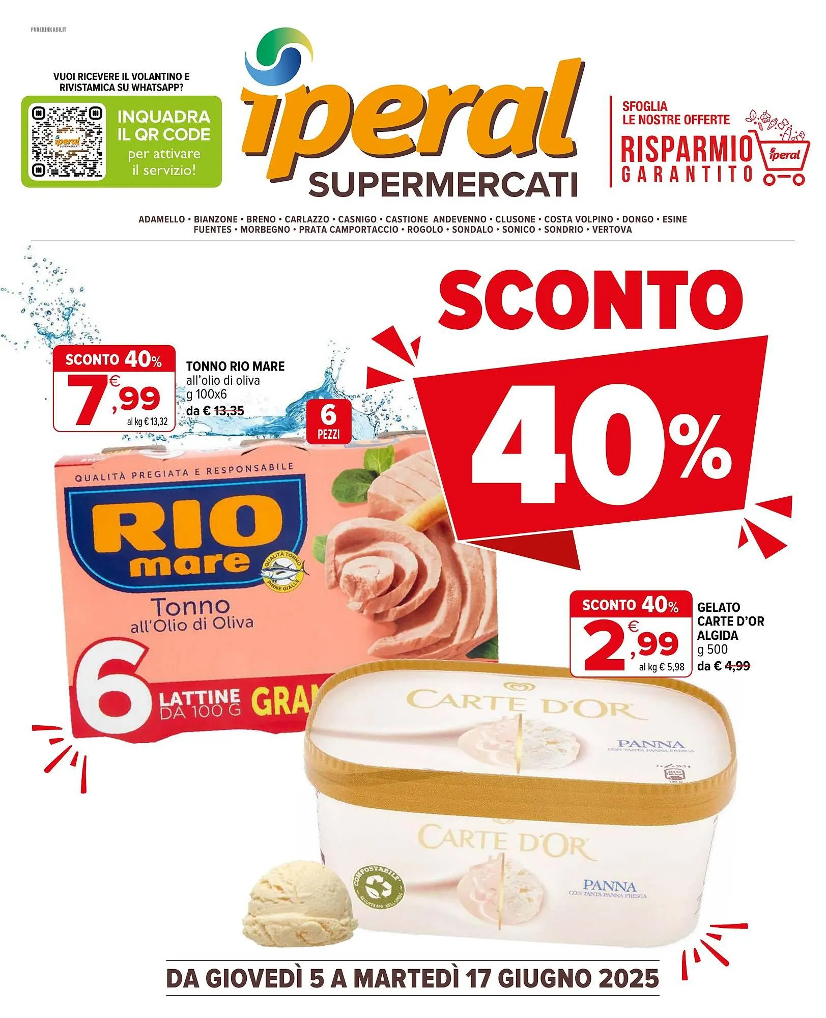 Volantino Iperal da 5 giugno a 17 giugno di 2025 - Pagina del volantino 1