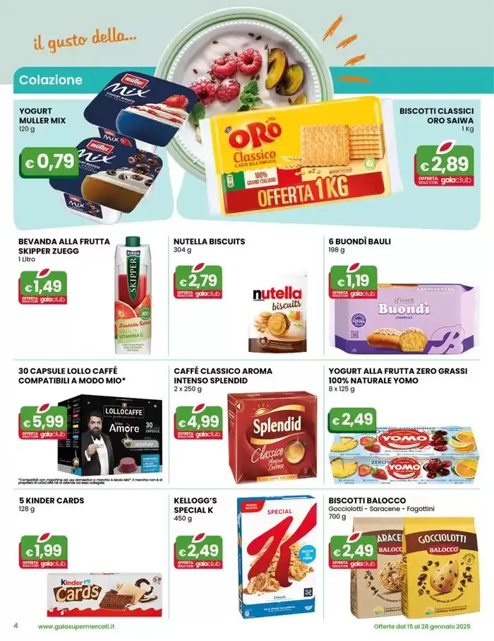Offerte imperdibili da 15 gennaio a 28 gennaio di 2025 - Pagina del volantino 4