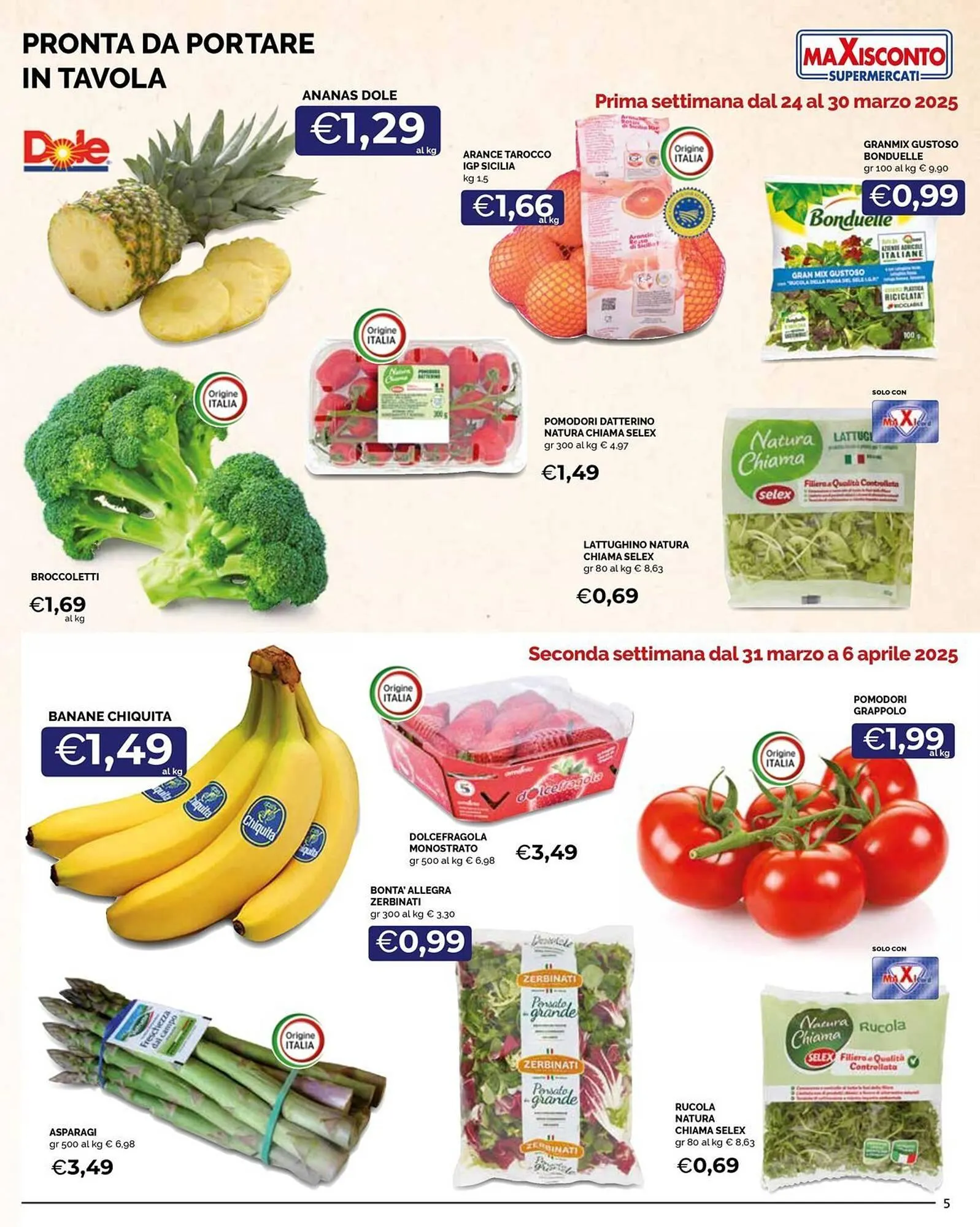 Volantino Maxisconto da 24 marzo a 6 aprile di 2025 - Pagina del volantino 5