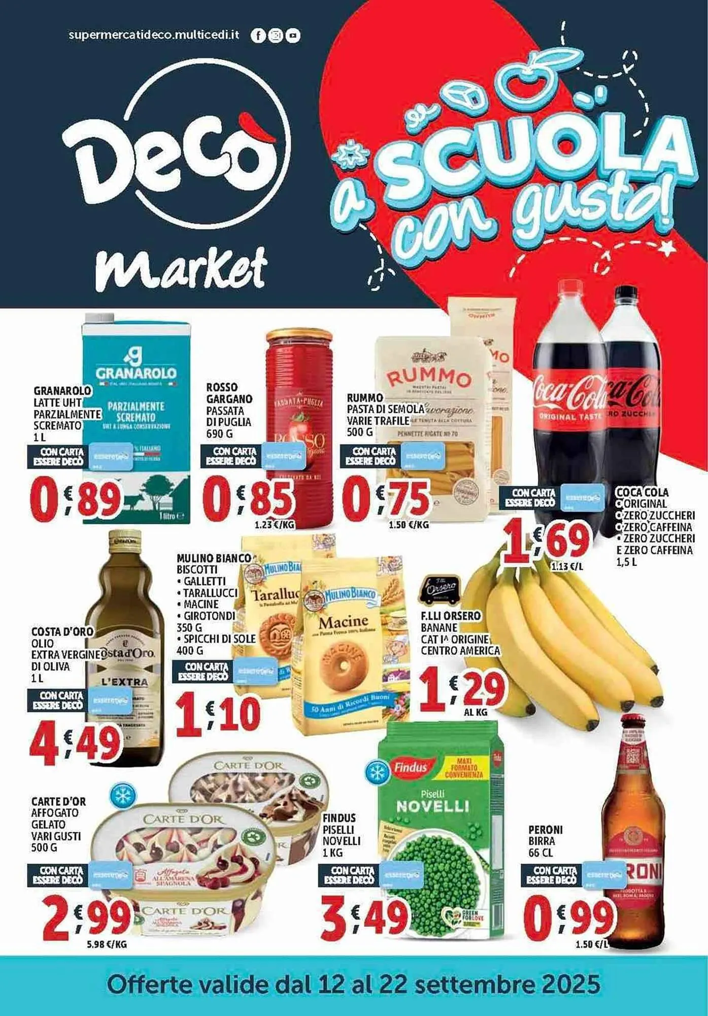 Volantino Deco Market da 12 settembre a 22 settembre di 2025 - Pagina del volantino 1