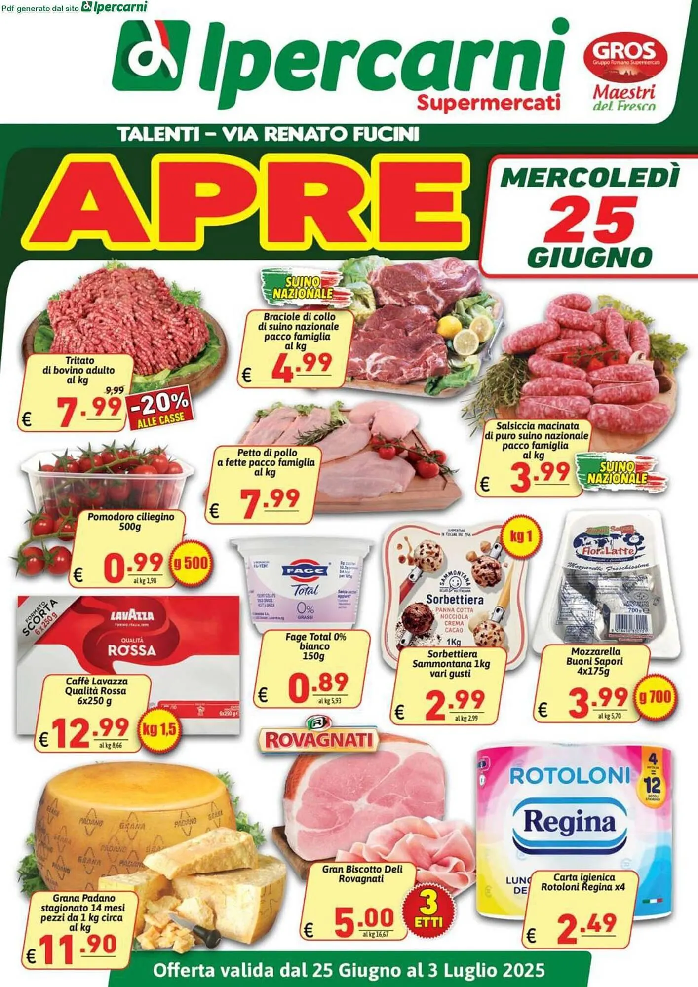 Volantino Ipercarni - 1