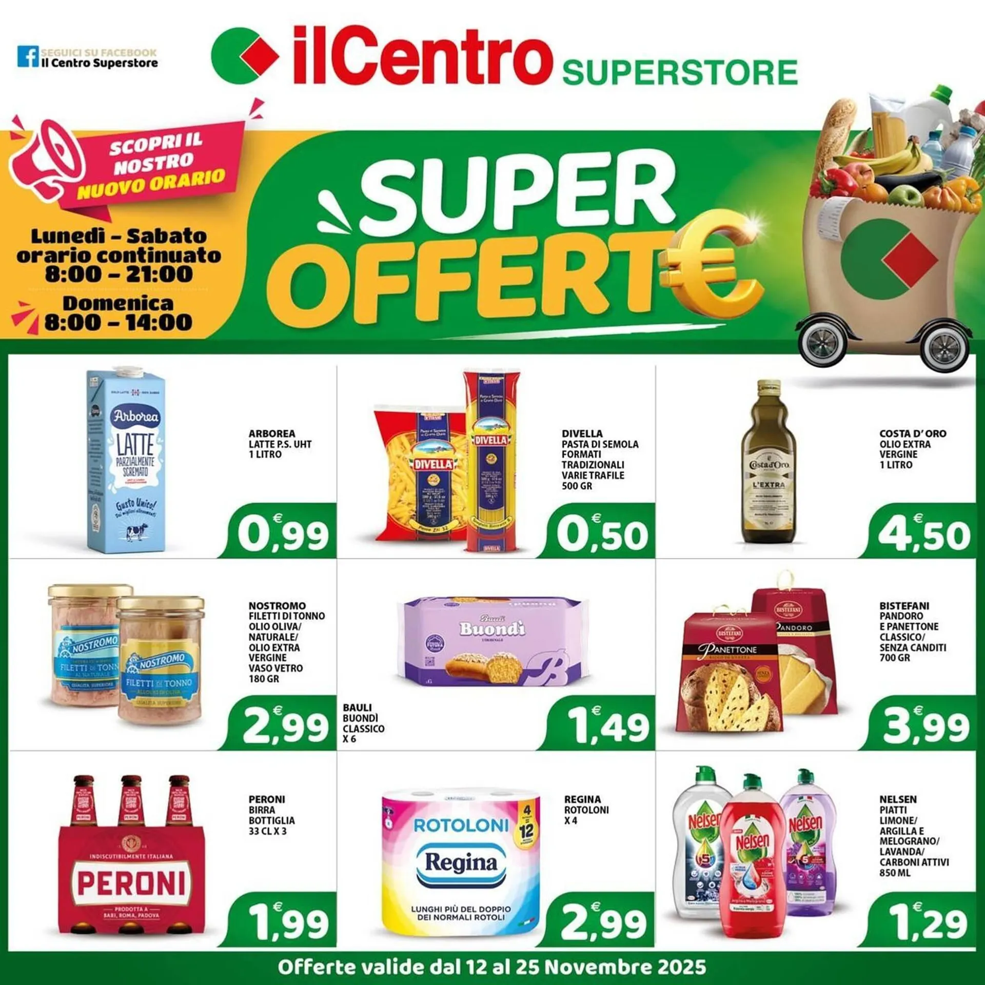 Volantino Il Centro Superstore da 13 novembre a 25 novembre di 2025 - Pagina del volantino 1