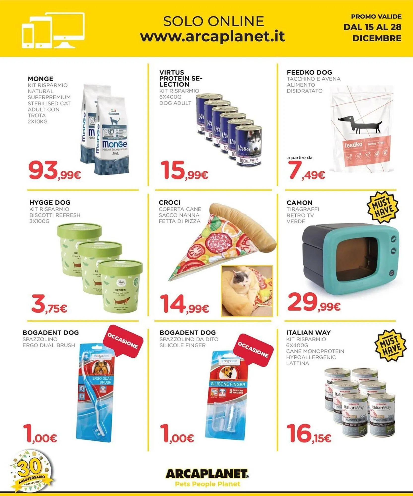 Volantino Arcaplanet da 15 dicembre a 21 dicembre di 2025 - Pagina del volantino 36