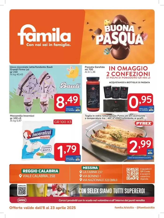 Buona Pasqua da 8 aprile a 23 aprile di 2025 - Pagina del volantino 1