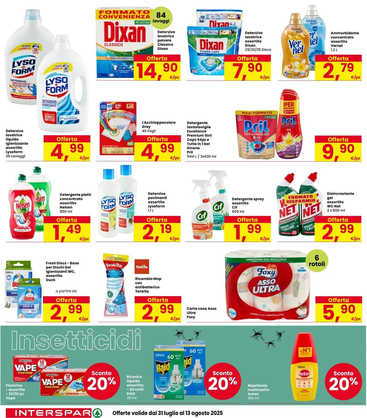 Interspar Volantino attuale da 31 luglio a 9 agosto di 2025 - Pagina del volantino 28