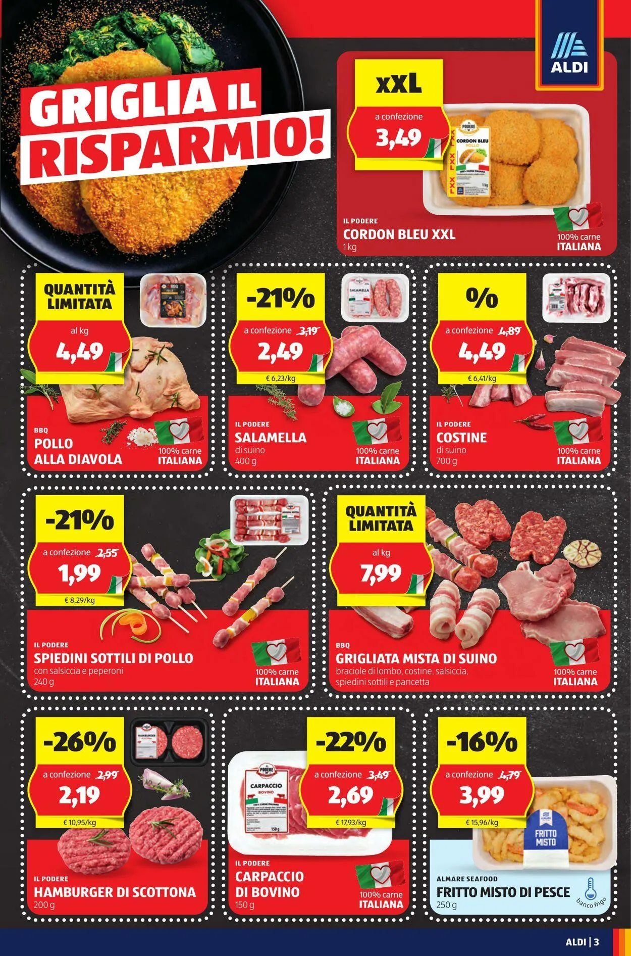 Aldi Volantino attuale da 30 giugno a 6 luglio di 2025 - Pagina del volantino 3
