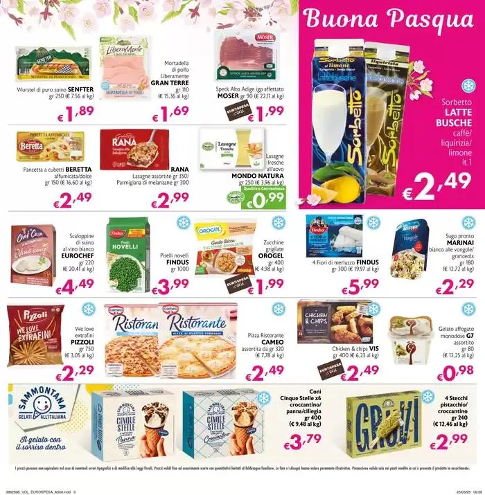 Buona Pasqua da 10 aprile a 23 aprile di 2025 - Pagina del volantino 9