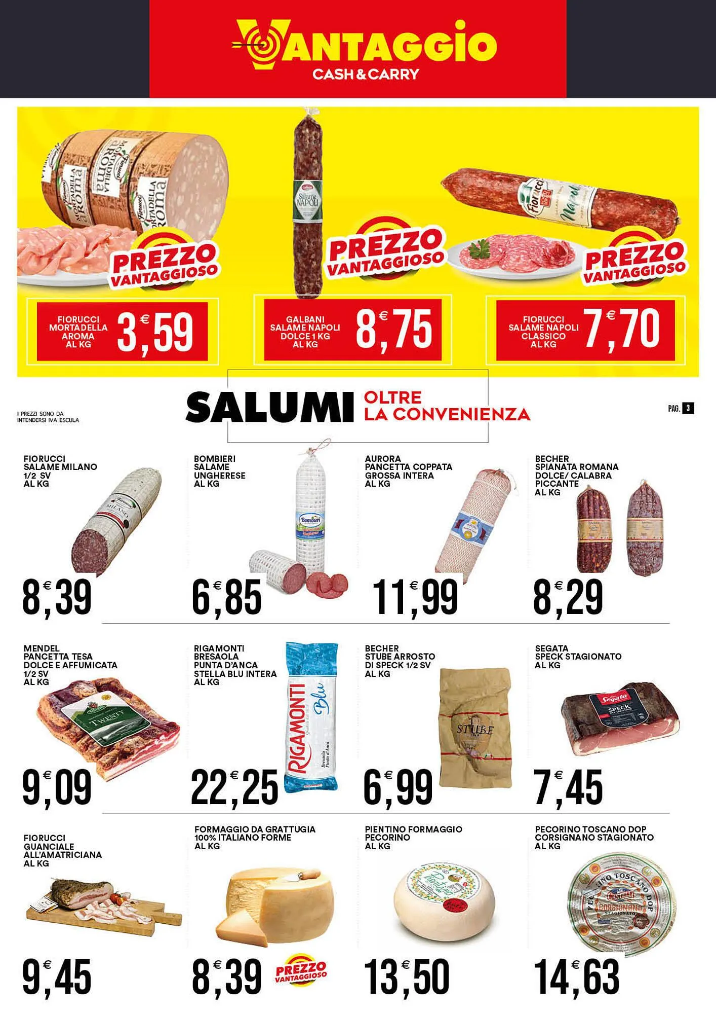 Volantino Vantaggio Cash&Carry da 1 dicembre a 13 dicembre di 2025 - Pagina del volantino 3