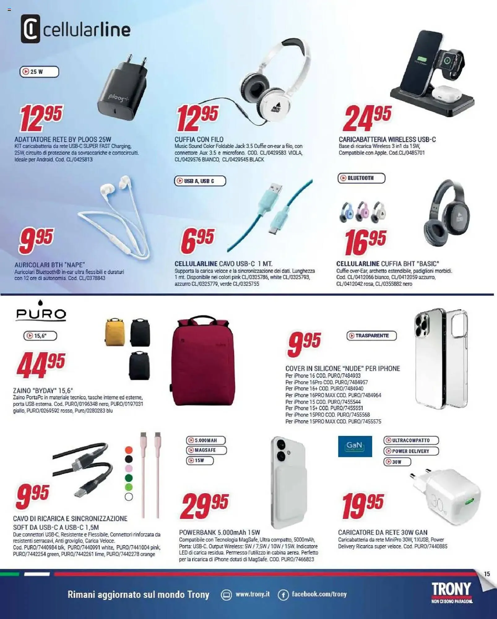 Volantino Trony da 17 ottobre a 29 ottobre di 2025 - Pagina del volantino 15