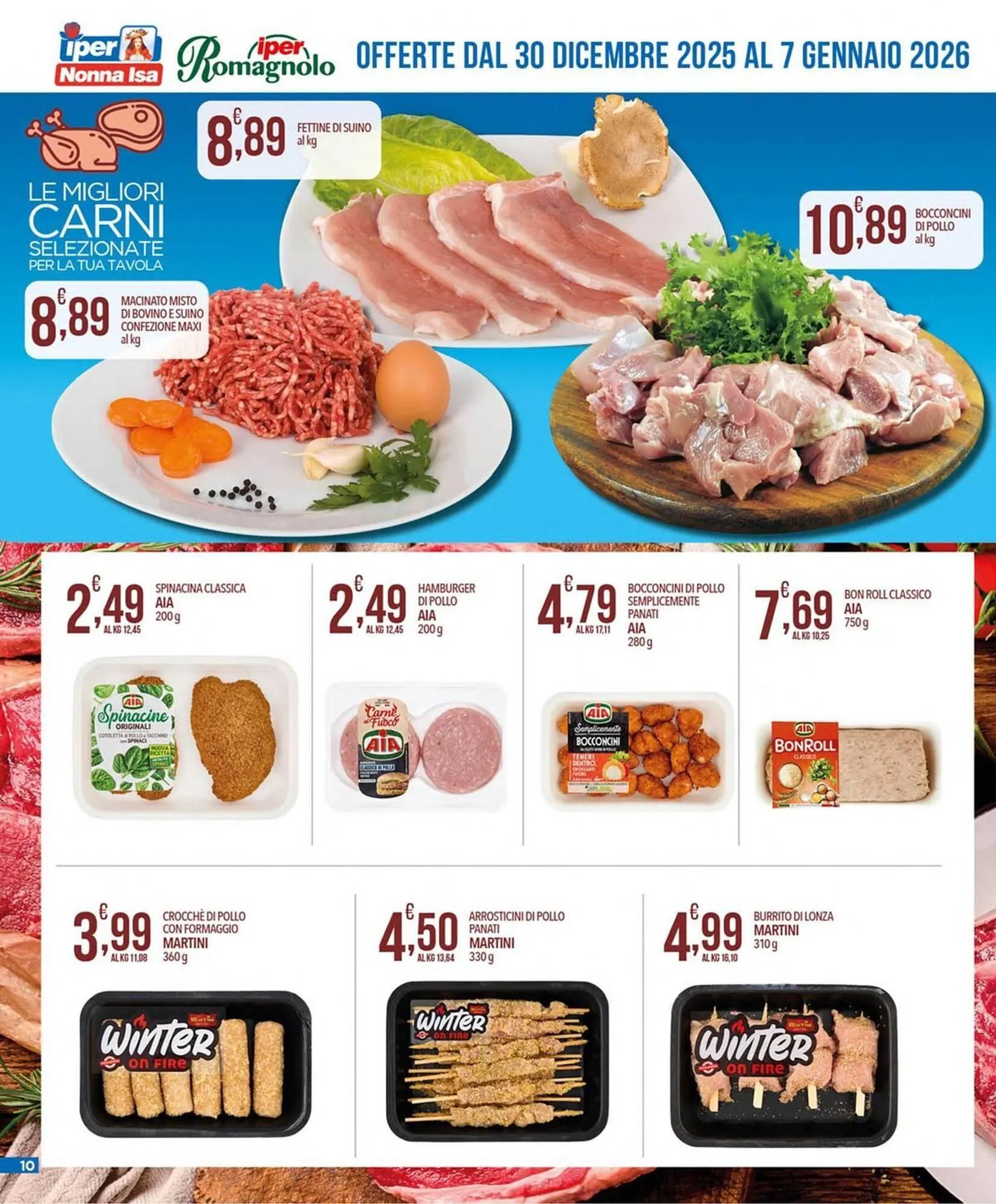 Volantino Iper Nonna Isa da 30 dicembre a 7 gennaio di 2026 - Pagina del volantino 10