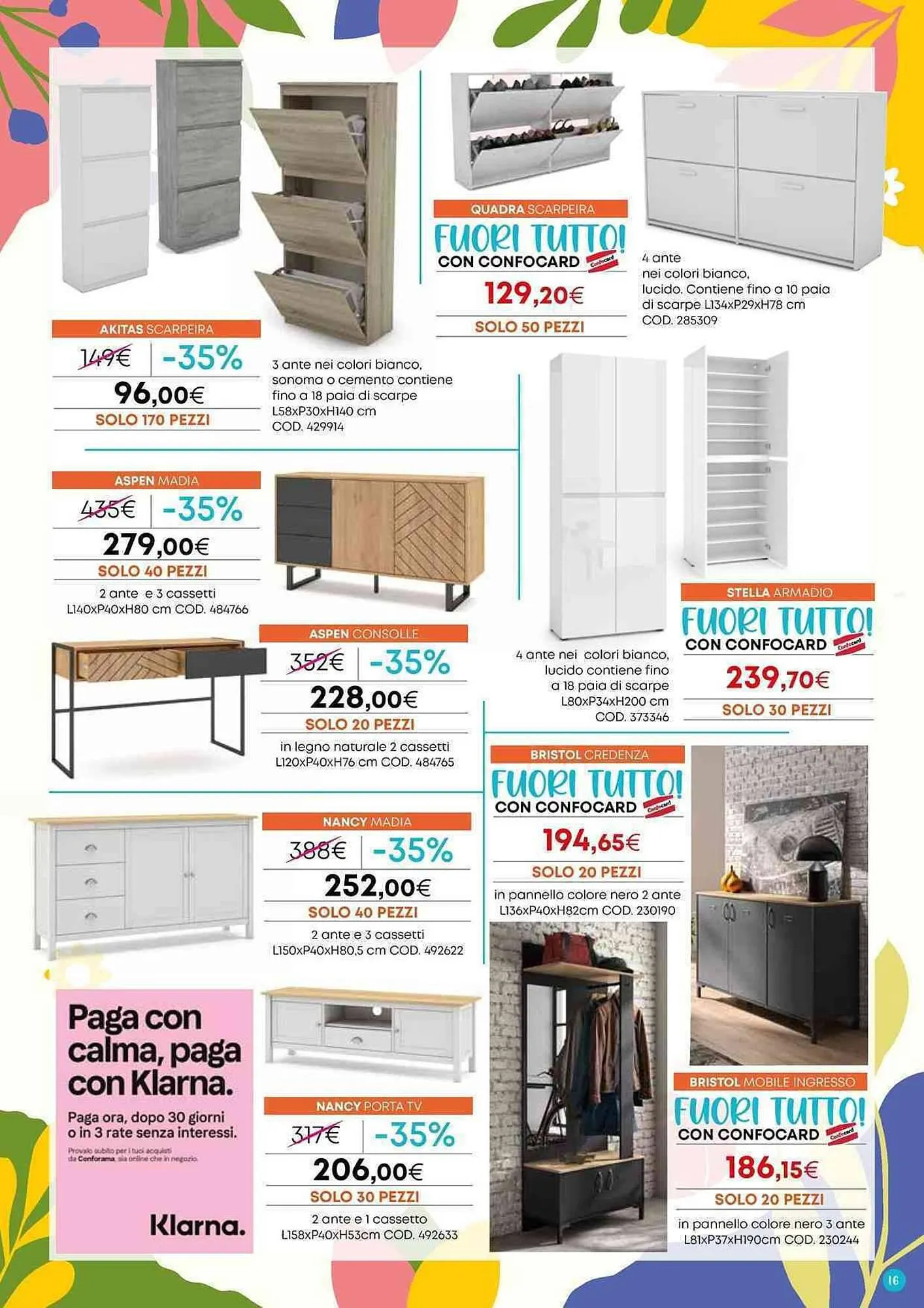 Volantino Conforama da 5 aprile a 22 aprile di 2024 - Pagina del volantino 16
