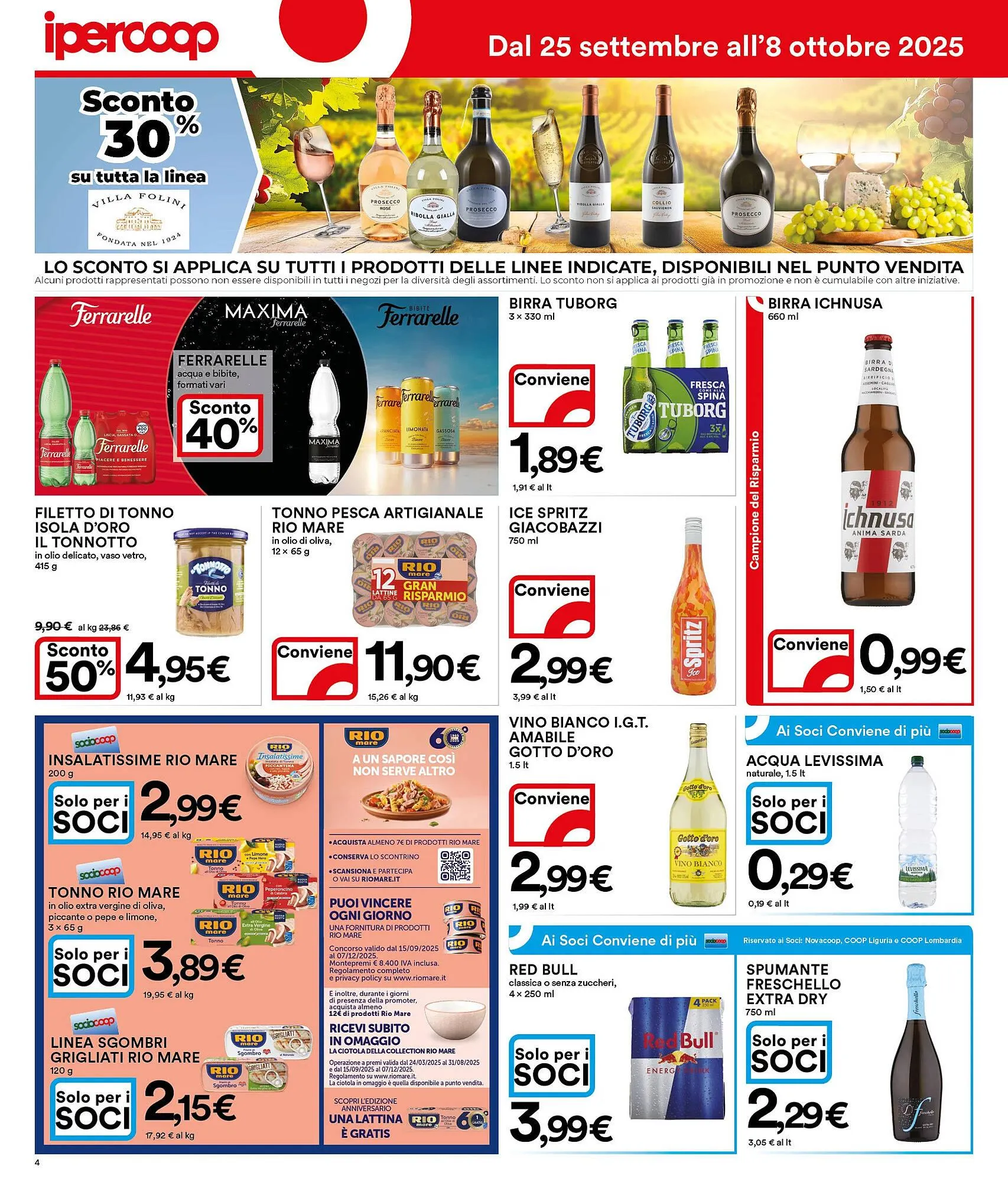 Volantino Ipercoop da 25 settembre a 8 ottobre di 2025 - Pagina del volantino 4