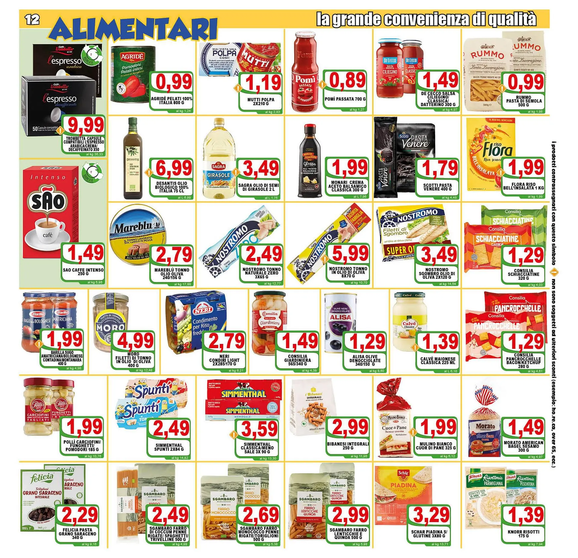 Volantino Top Supermercati da 11 agosto a 22 agosto di 2023 - Pagina del volantino 12