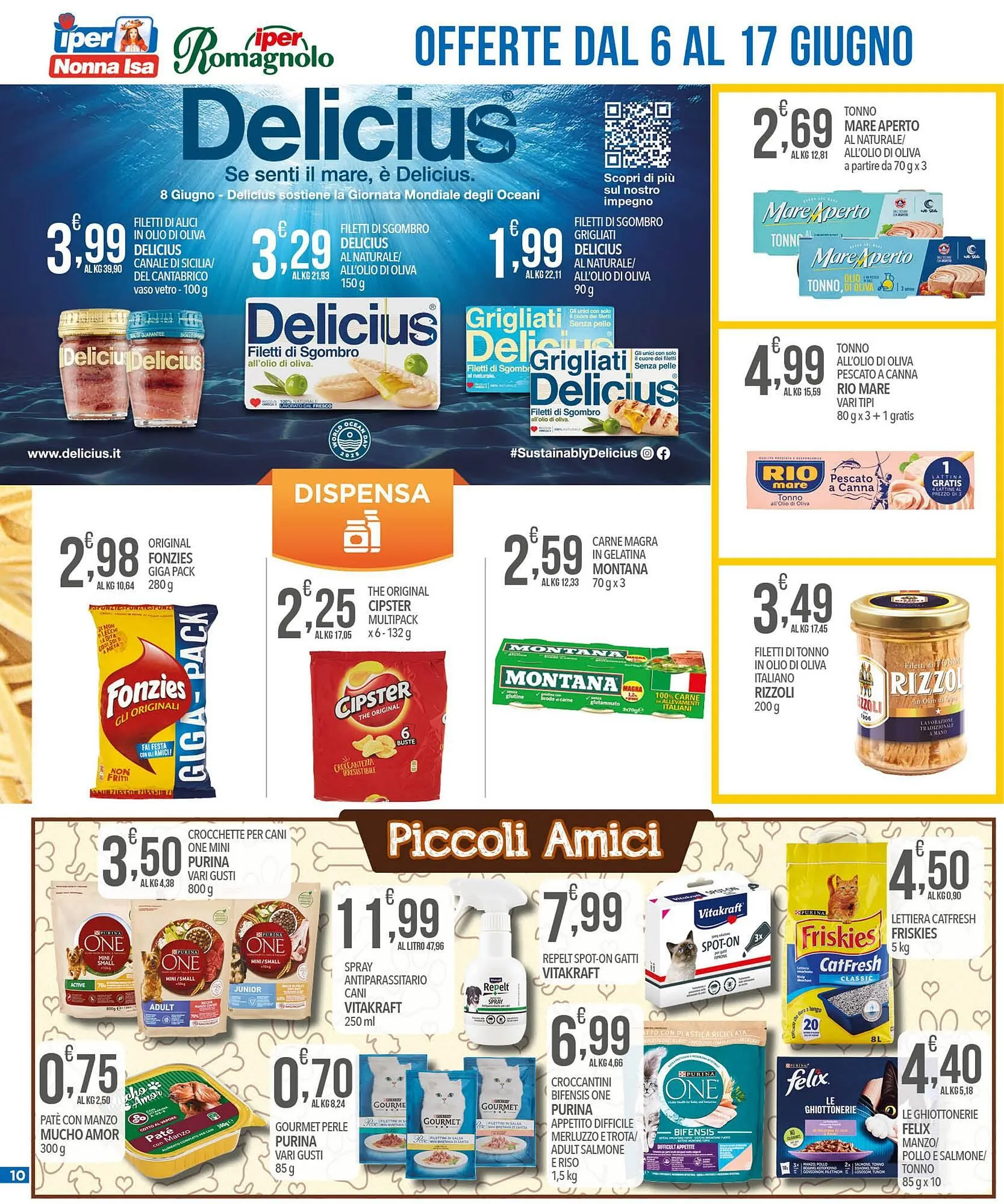 Volantino Iper Nonna Isa da 6 giugno a 17 giugno di 2025 - Pagina del volantino 10