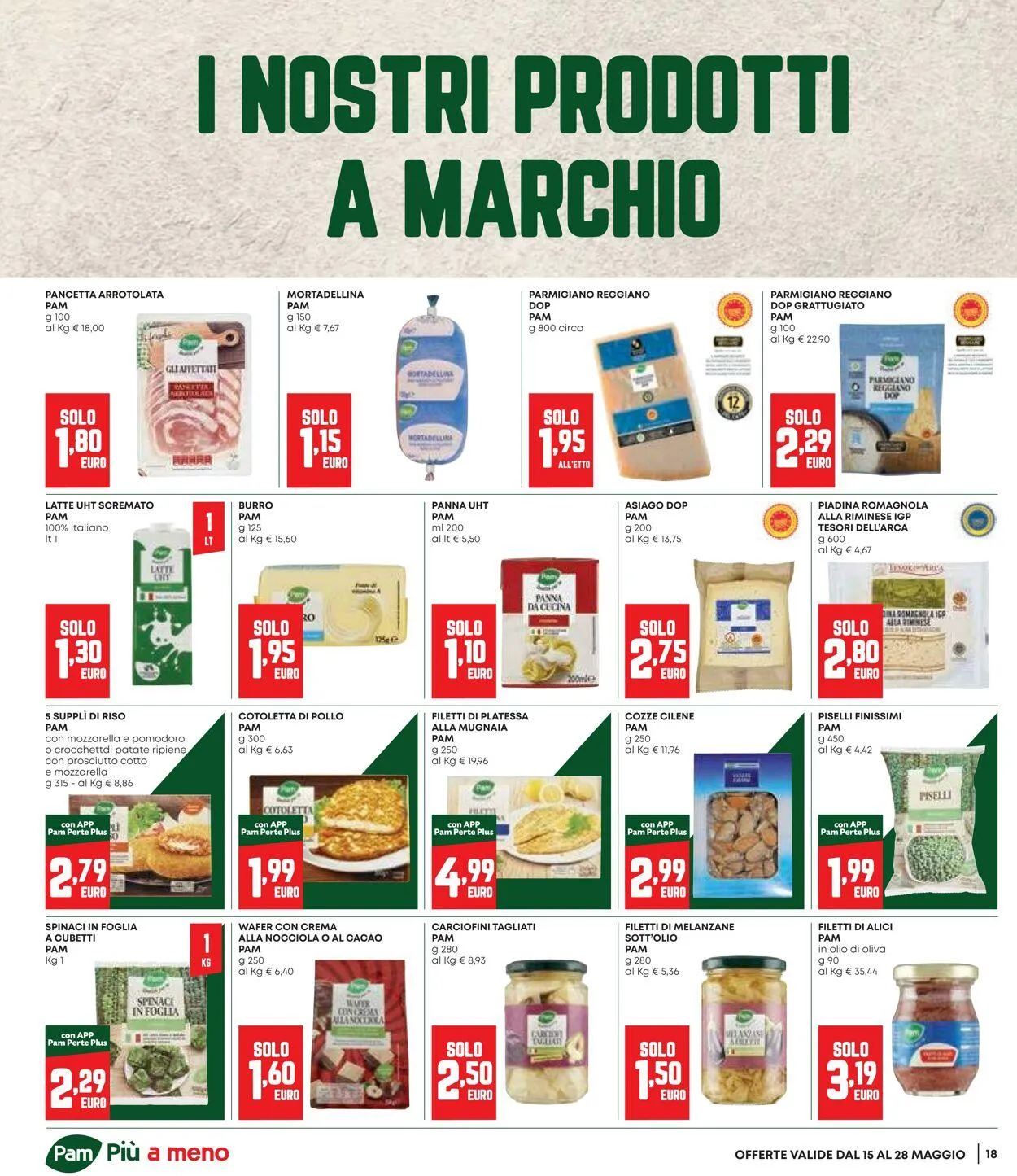 Pam Panorama Volantino attuale da 14 agosto a 28 agosto di 2025 - Pagina del volantino 18
