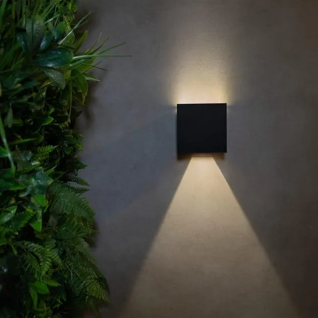 Applique solare Roxbury nero IP54 700LM in abs, 4.62W INSPIRE