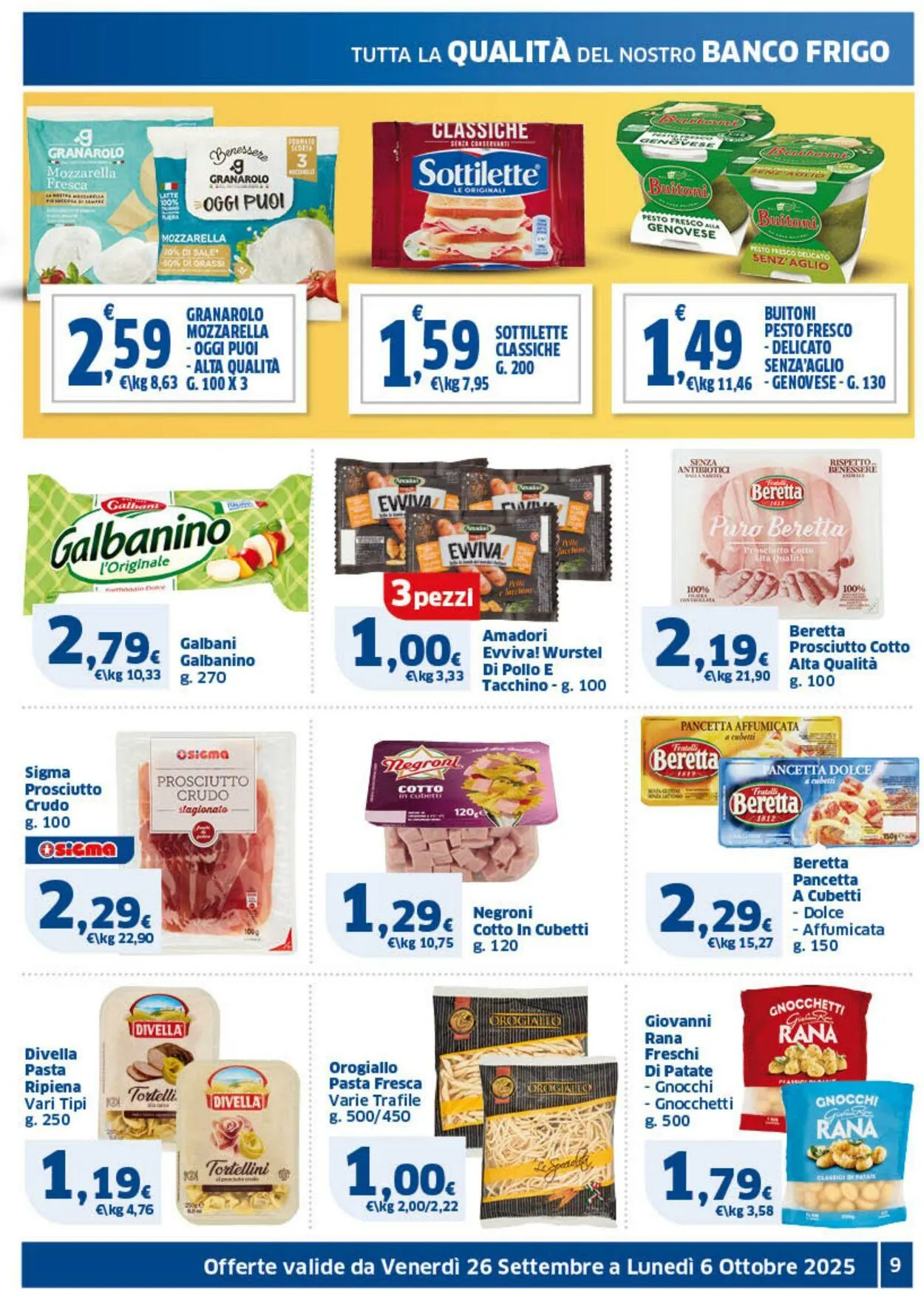 Sigma - Napoli Volantino attuale da 26 settembre a 6 ottobre di 2025 - Pagina del volantino 9