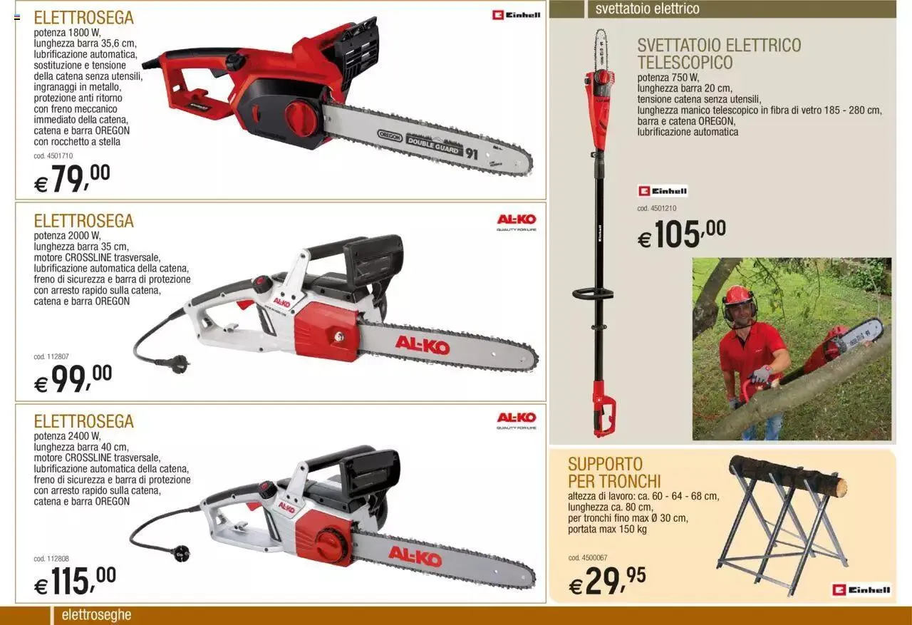 Brico OK - Catalogo macchine da giardino da 24 aprile a 31 dicembre di 2023 - Pagina del volantino 17