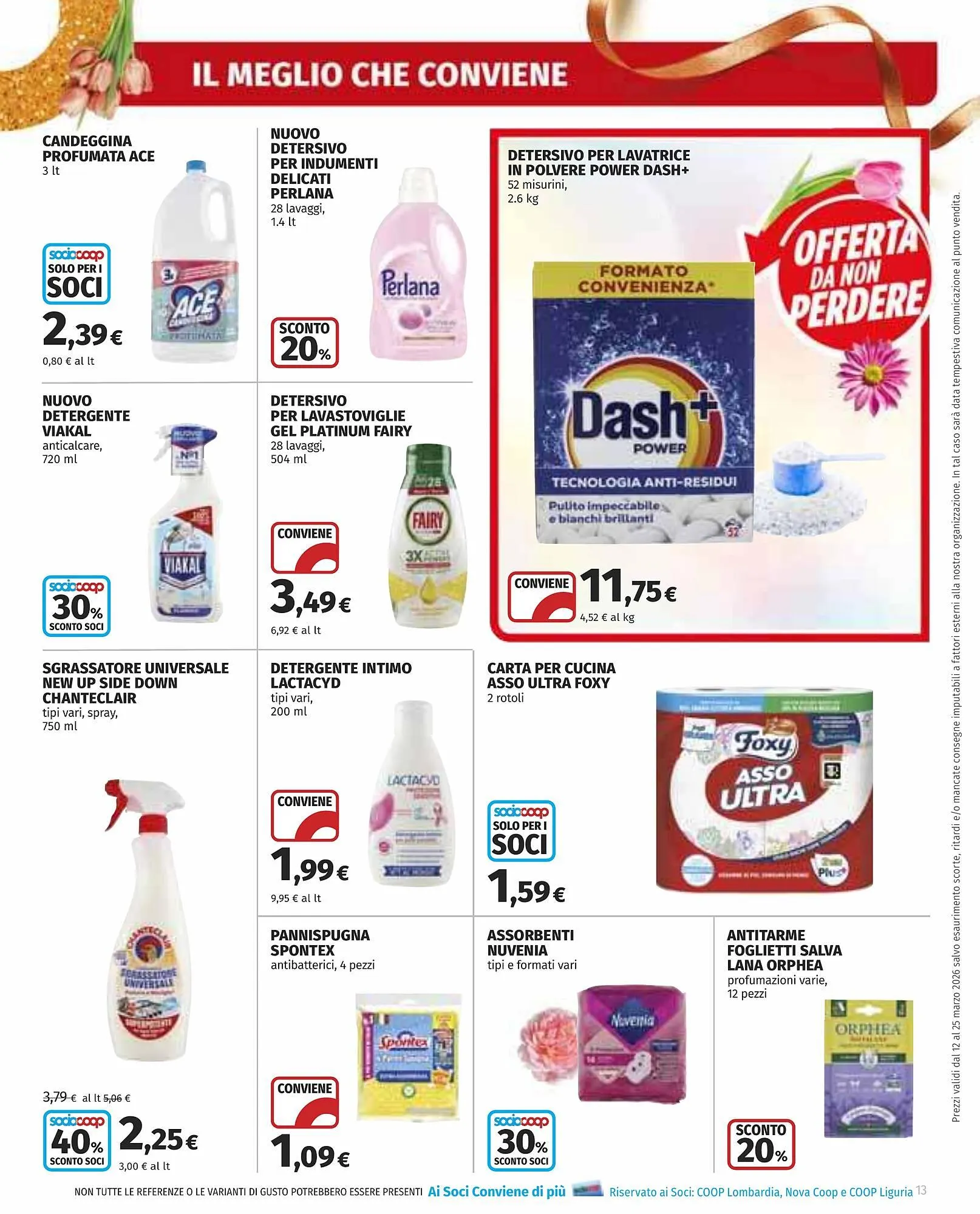 Volantino Coop da 12 marzo a 25 marzo di 2026 - Pagina del volantino 13