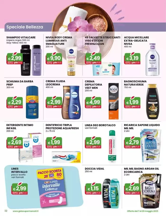 Sottocosto da 7 maggio a 20 maggio di 2025 - Pagina del volantino 22