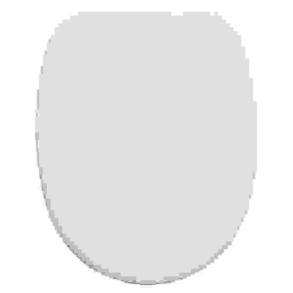 COPRIWATER GIOVE IN TERMOINDURENTE BIANCO CON CERNIERE IN ACCIAIO