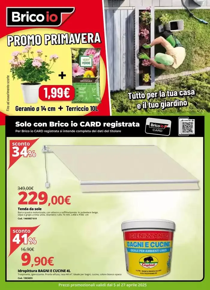 Promo Primavera da 7 aprile a 27 aprile di 2025 - Pagina del volantino 1