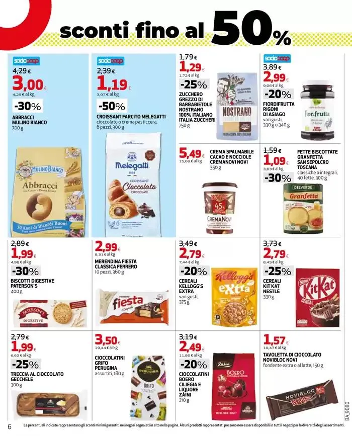 Sconti fino al 50% da 13 marzo a 26 marzo di 2025 - Pagina del volantino 6