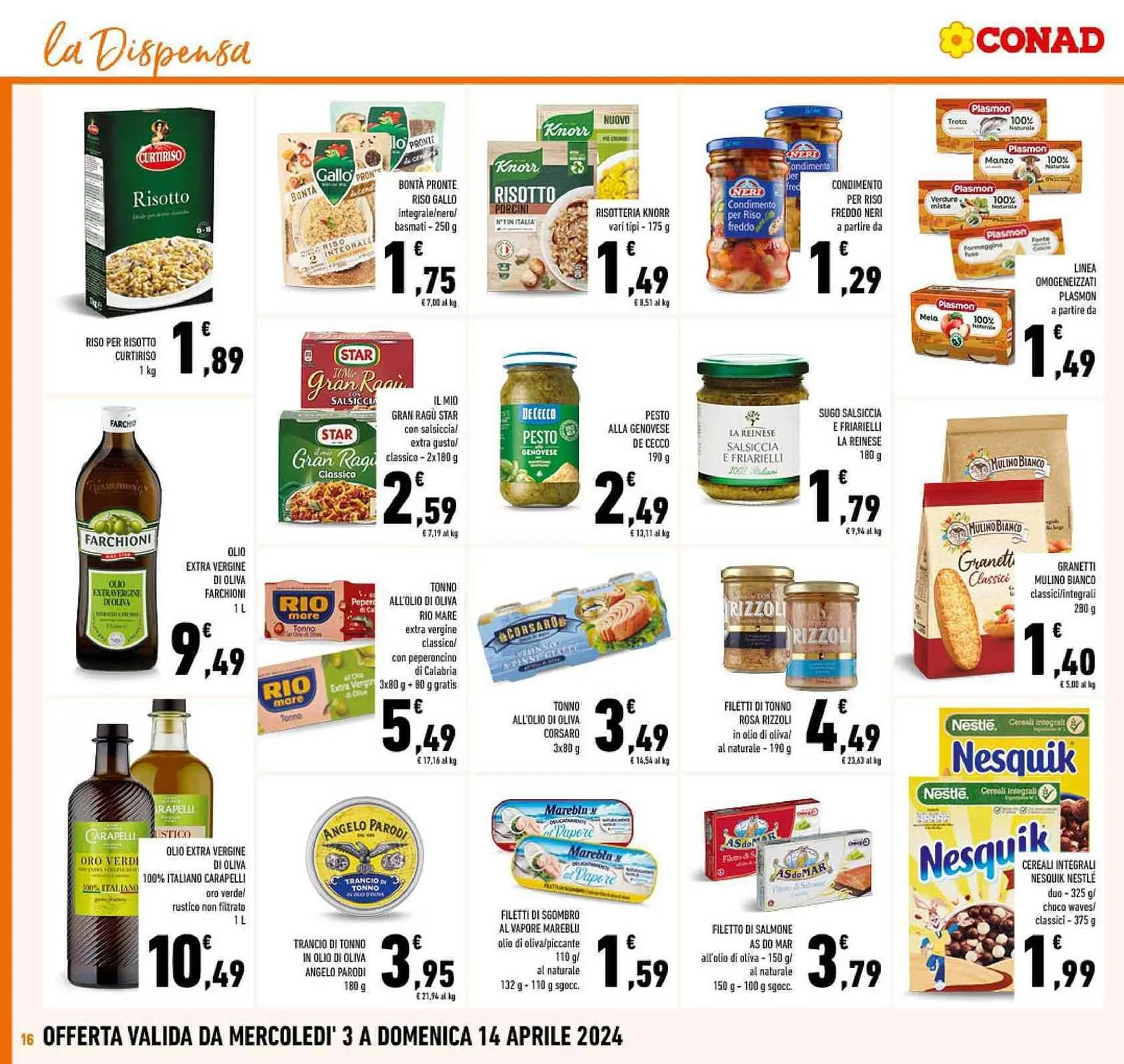Volantino Supermac Supermercati da 3 aprile a 14 aprile di 2024 - Pagina del volantino 16