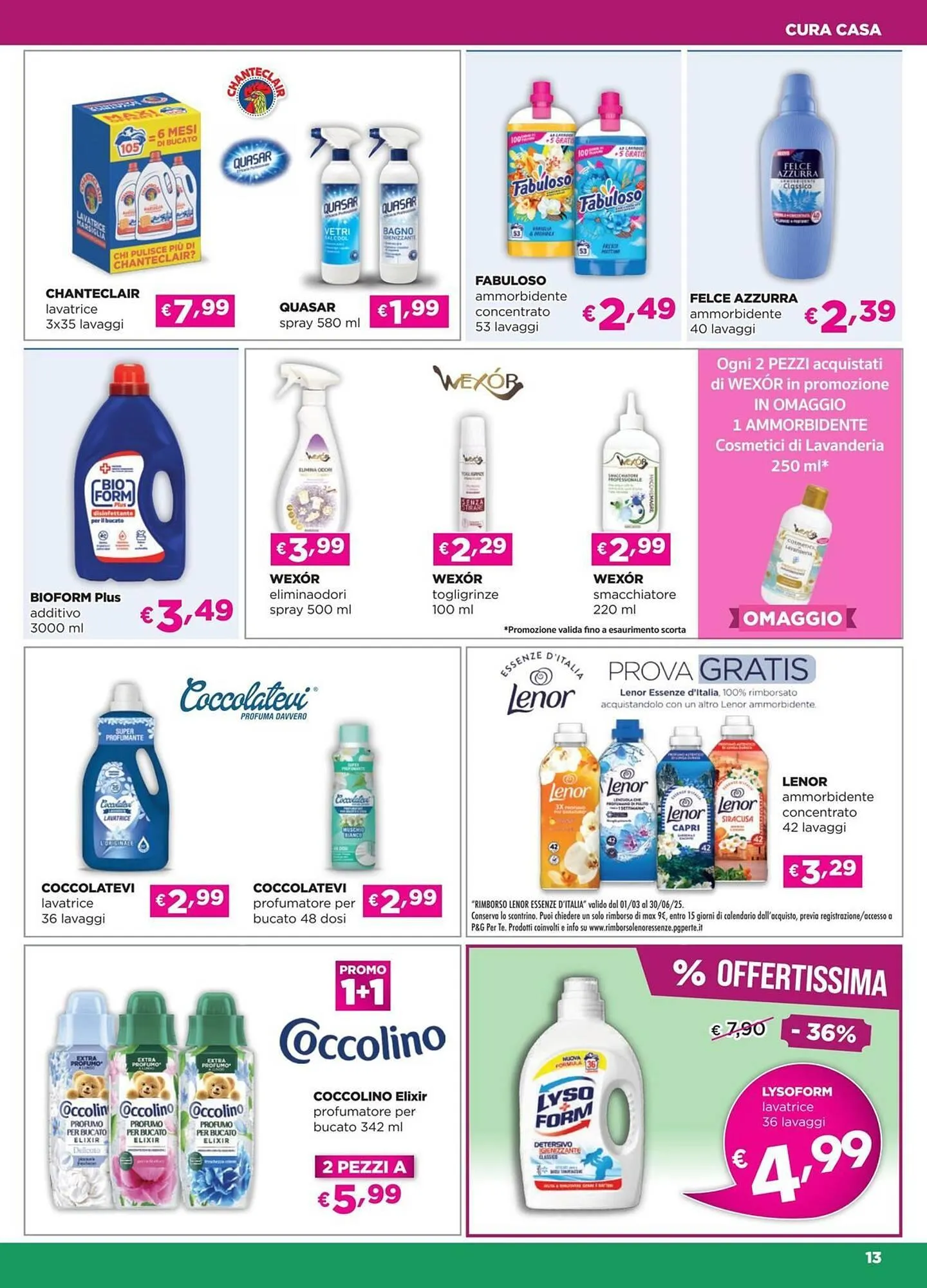 Volantino La Saponeria da 22 maggio a 10 giugno di 2025 - Pagina del volantino 13