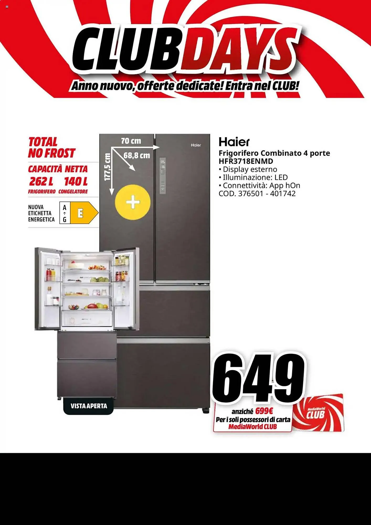 Volantino MediaWorld da 26 dicembre a 3 gennaio di 2025 - Pagina del volantino 50