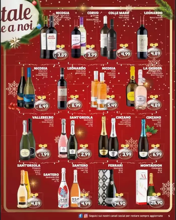 Il Natale insieme a noi da 17 dicembre a 26 dicembre di 2024 - Pagina del volantino 5