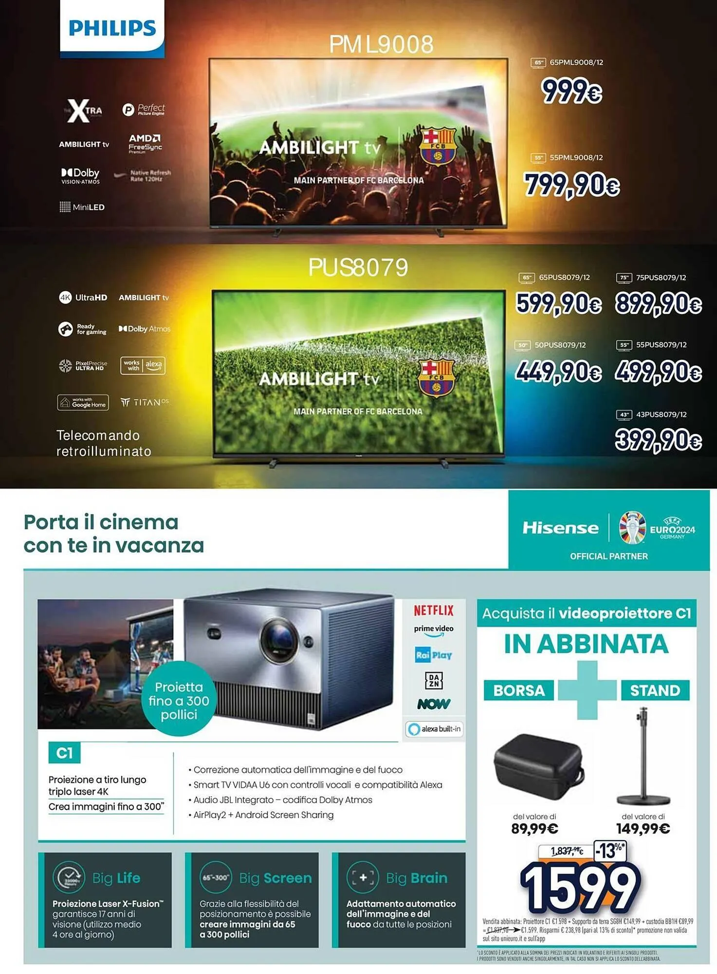 Volantino Unieuro da 1 agosto a 13 agosto di 2024 - Pagina del volantino 34