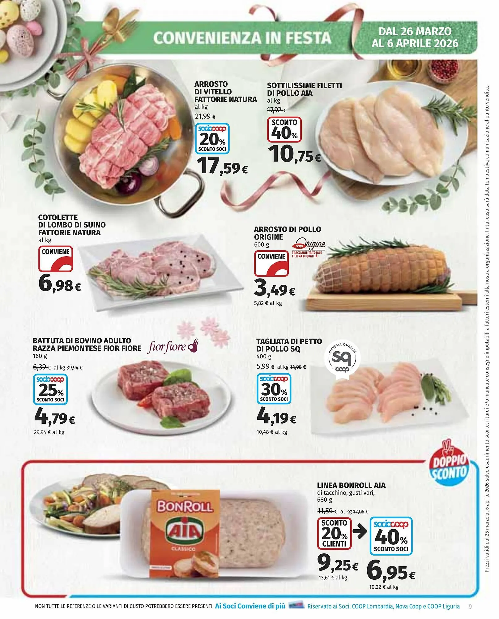 Volantino Coop da 26 marzo a 6 aprile di 2026 - Pagina del volantino 9