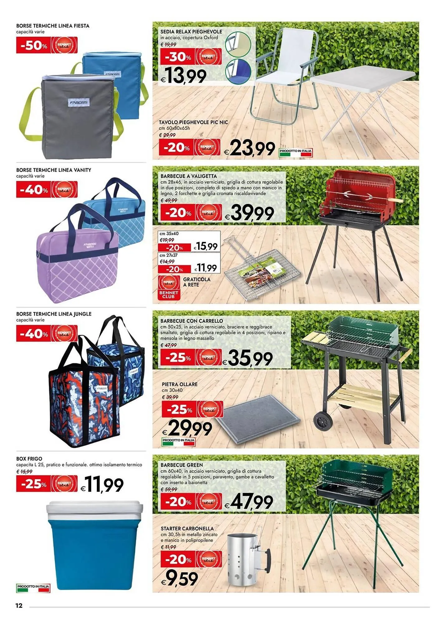 Volantino Bennet da 22 aprile a 28 maggio di 2025 - Pagina del volantino 12