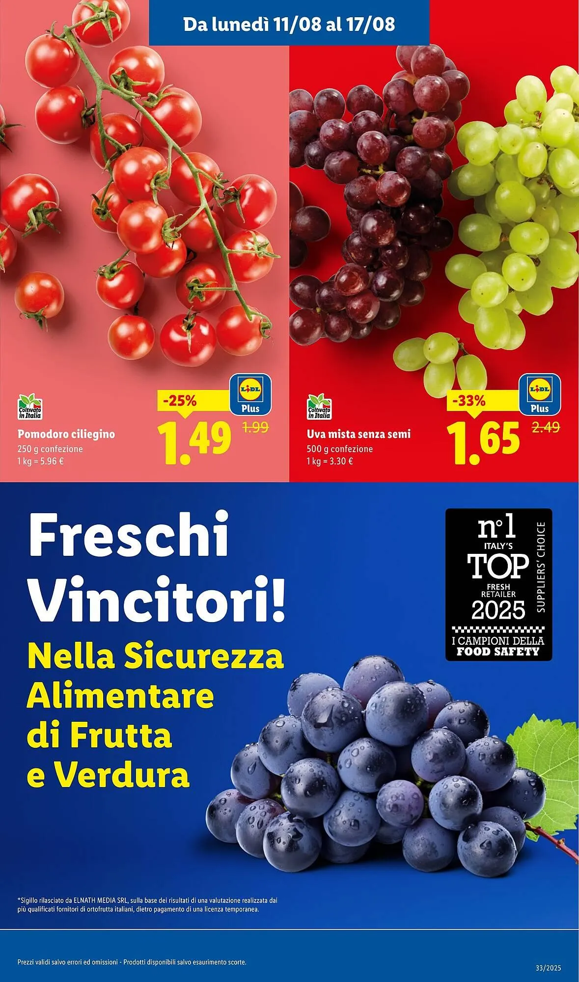 Volantino Lidl da 11 agosto a 17 agosto di 2025 - Pagina del volantino 9