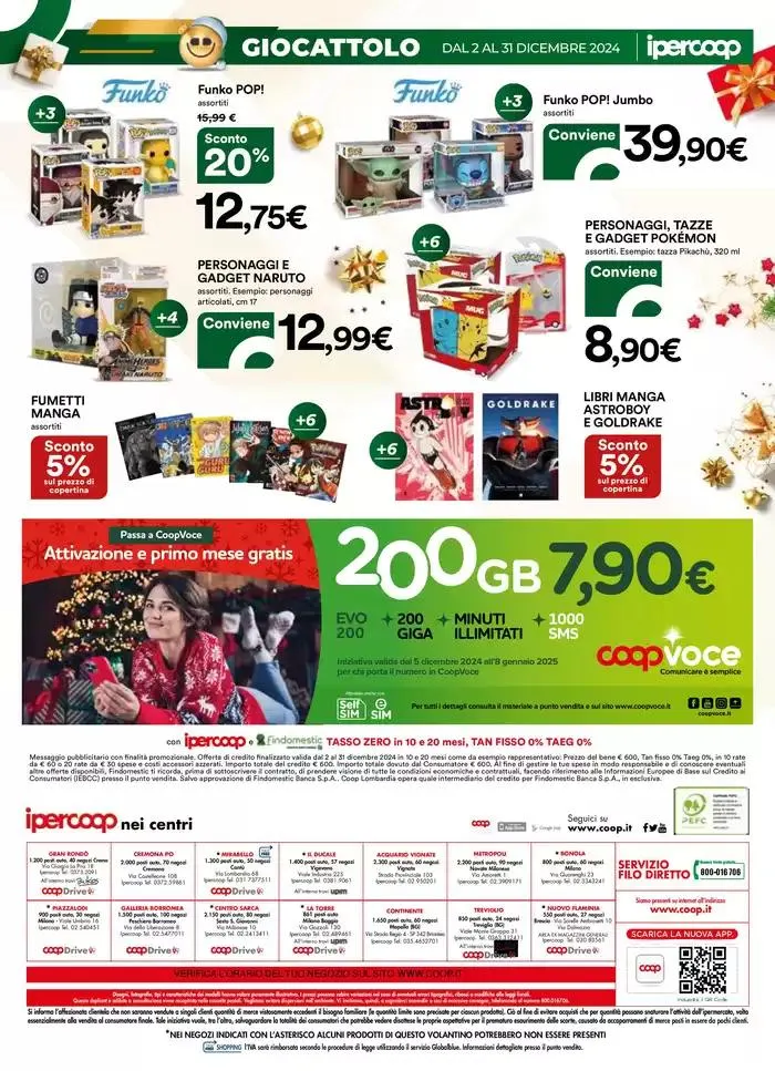 Catalogo Ipercoop da 2 dicembre a 31 dicembre di 2024 - Pagina del volantino 20