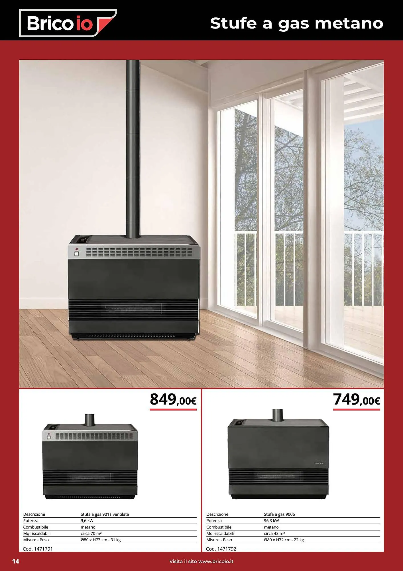 Volantino Brico Io da 28 novembre a 30 dicembre di 2023 - Pagina del volantino 14