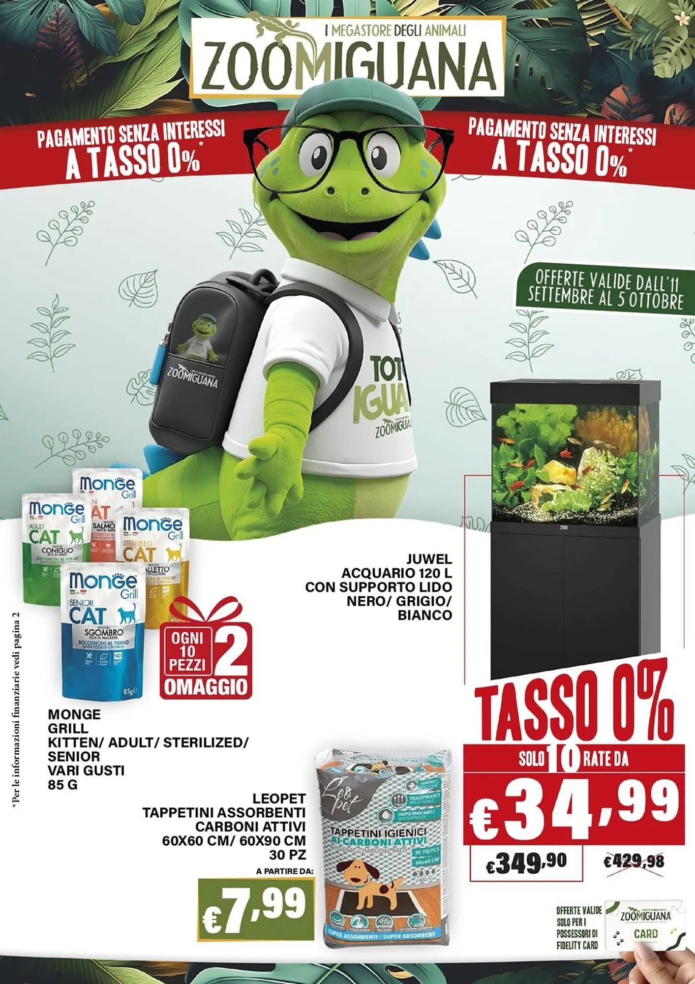 Volantino Zoomiguana da 12 settembre a 5 ottobre di 2025 - Pagina del volantino 1