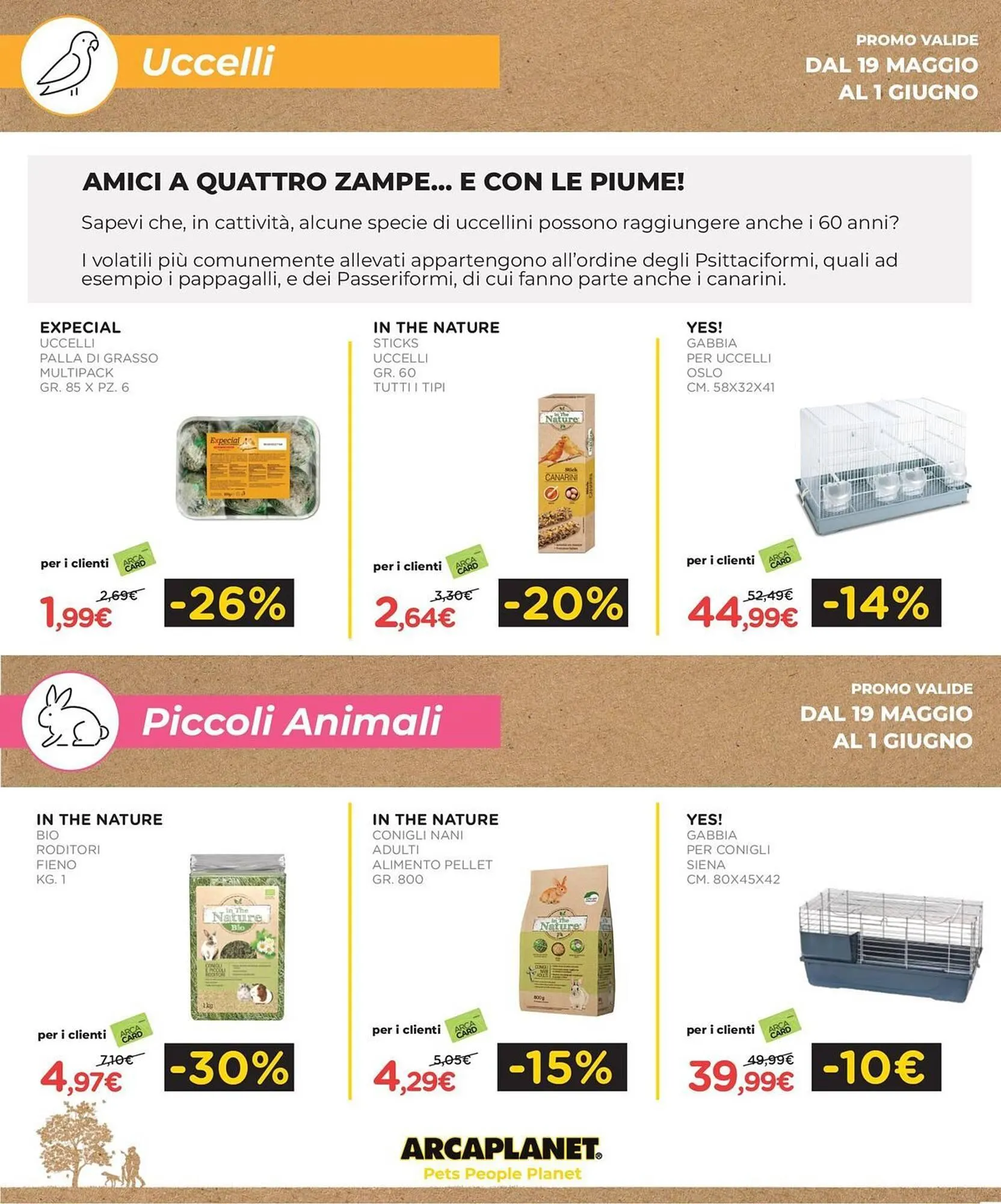 Volantino Arcaplanet da 19 maggio a 1 giugno di 2025 - Pagina del volantino 38