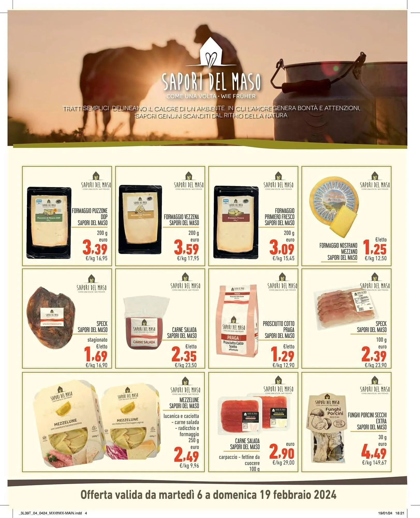Volantino Maxi Supermercati da 6 febbraio a 19 febbraio di 2024 - Pagina del volantino 4