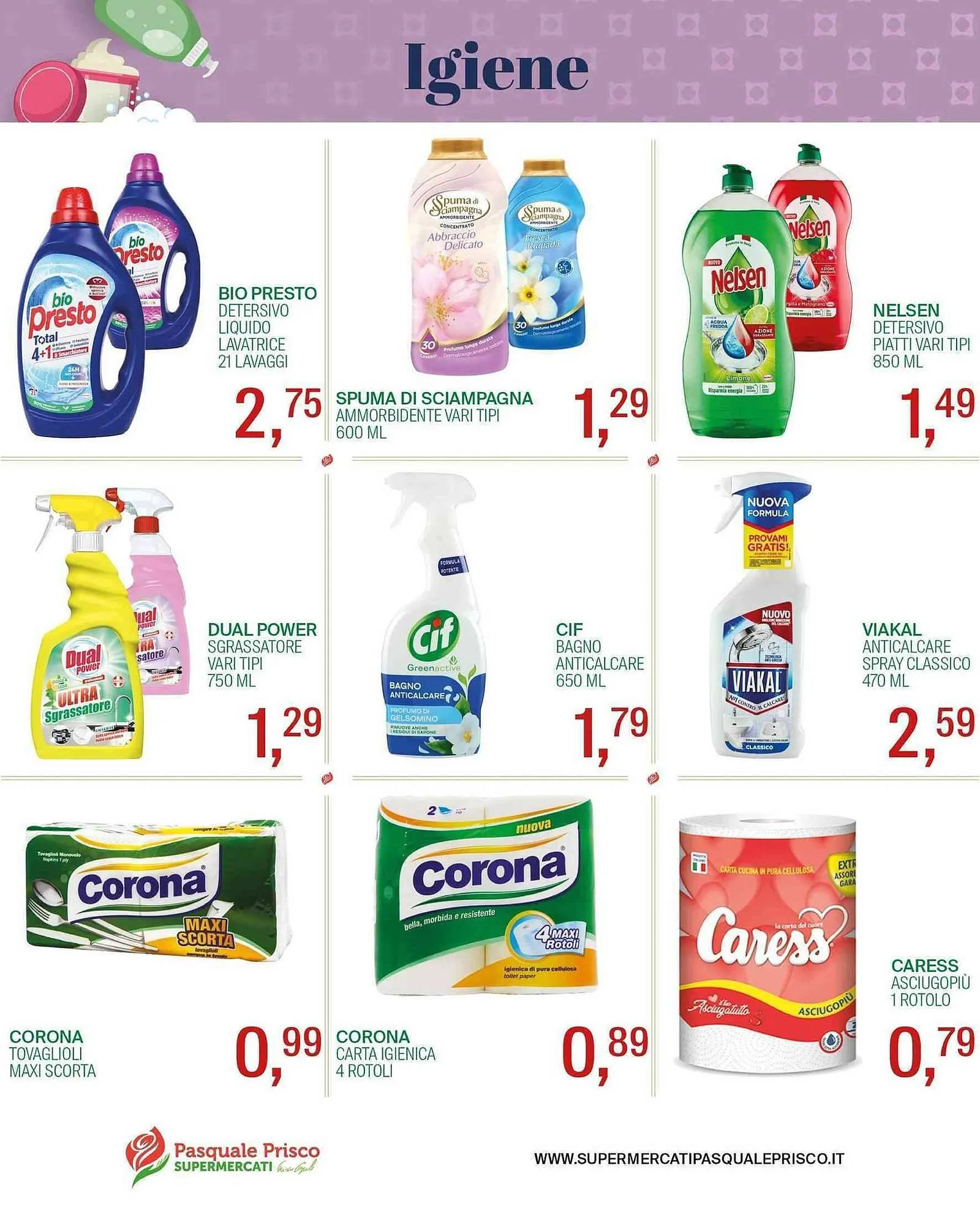 Volantino Supermercati Pasquale Prisco da 16 giugno a 29 giugno di 2025 - Pagina del volantino 16