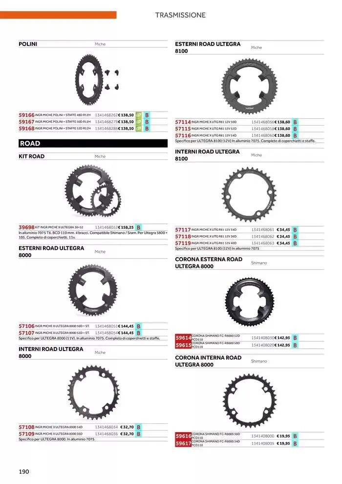 Catalogo ricambi ed accessori da 20 novembre a 31 dicembre di 2025 - Pagina del volantino 74