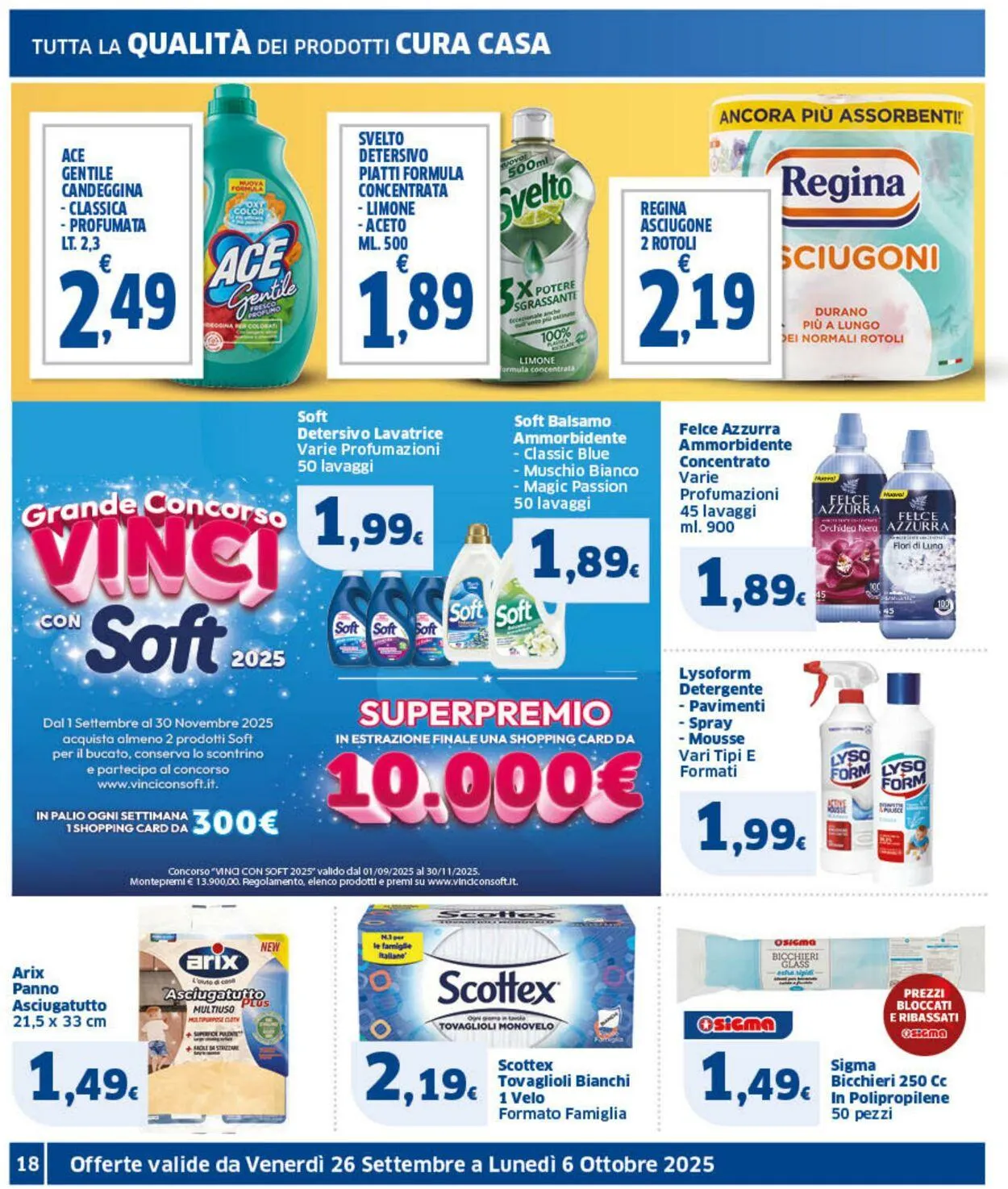 Sigma - Roma Volantino attuale da 26 settembre a 6 ottobre di 2025 - Pagina del volantino 18